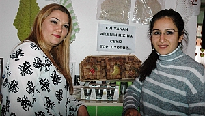 Çeyizleri yanan kıza yardım 