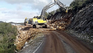 Demirciler Yolunda Stabilize Çalışması