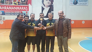 Dulkadiroğlu ilçe gıda tarım ve hayvancılık müdürlüğü şampiyon