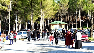 Dulkadiroğlu mesire alanı hafta sonu dolup taştı
