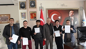  Ekinözü Belediye Personelleri, Afrin'e Gitmek İçin Gönüllü Oldular.
