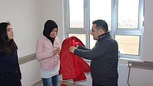 Ekinözü Belediyesi Yardımları ile Öğrencileri Isıtmaya devam ediyor