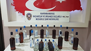 Kahramanmaraş’ta kaçak içki operasyonu 