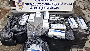 Kahramanmaraş’ta Kaçak Sigara Operasyonu 