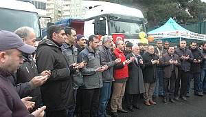 Kahramanmaraş’tan İdlib'e 3 tır yardım