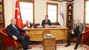 ​​​​​​​Kmtso Başkanı Zabun, Müsiad Yönetimi İle Bir araya Geldi