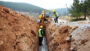 Kuzey Çevre Yolunda Altyapı Çalışmaları Sürüyor
