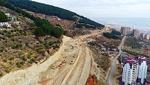 Kuzey çevre yolunda onlarca iş makinası çalışıyor