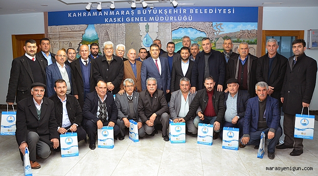 Onikişubat Muhtarlar Derneğinden Kaski’ye Ziyaret