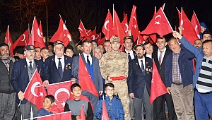 Türkoğlu İlçesi Afrin için Tek Yürek Oldu
