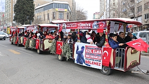 12 Şubat kutlamalarına pazarcık ekspres yine damga vurdu