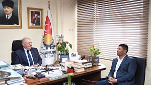 15 Temmuz Şehidimiz’in Ağabeyi Onikişubat Belediye Başkanı Hanefi Mahçiçek’i Ziyaretiyle Onurlandırdı