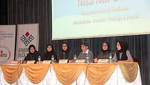 ANADOLU MEKTEBİ KONULU PANEL GERÇEKLEŞTİRİLDİ