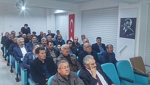 Andırında mahalle muhtarları ile istişare toplantısı düzenlendi.