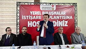 BAŞKAN ERKOÇ ESNAF ODA BAŞKANLARIYLA BİRARAYA GELDİ