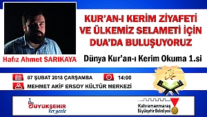 Büyükşehir’den kur’an ziyafeti