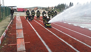 BÜYÜKŞEHİR’DEN MAKEDON İTFAİYECİLERE EĞİTİM