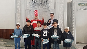 Haydi, Çocuklar camiye”projesinde çocuklar ödüllendirildi