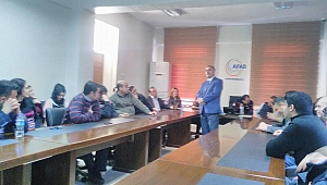 Kahramanmaraş müftülüğü ile Afad müdürlüğünde etik değerler semineri gerçekleştirildi