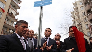 KAHRAMANMARAŞ'TA FIRAT ÇAKIROĞLU ADI ÖLÜMSÜZLEŞTİ