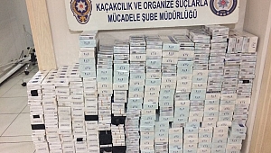  KAHRAMANMARAŞ’TA KAÇAK SİGARA OPERASYONU