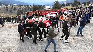 KAHRAMANMARAŞLI ŞEHİT SON YOLCULUĞUNA UĞURLANDI 