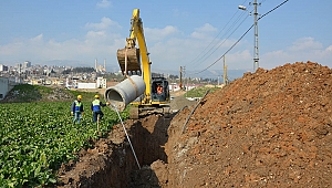 Kaski, hal kavşağında altyapı çalışması başlattı