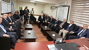 KMTSO YÖNETİMİ, KÜÇÜK SANAYİ SİTESİ KOOPERATİFİ İLE BİRARAYA GELDİ