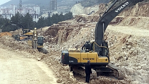 Kuzey çevre yolu hızla ilerliyor