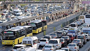 Trafikte 22 milyondan fazla araç var