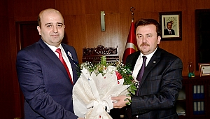 VERGİ HEYETİNDEN BAŞKAN ERKOÇ’A ZİYARET
