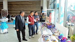 Yakutistanlı misafirler sergiye hayran kaldılar