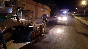 ALIÇSEKİSİ CADDESİNE SICAK ASFALT