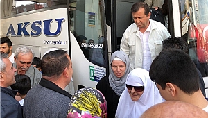 BAŞKAN BOZDAĞ DUALARLA KARŞILANDI 