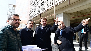 BAŞKAN ERKOÇ, OTOPARKLARDA İNCELEMELERDE BULUNDU