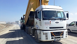 BÜYÜKŞEHİR SICAK ASFALT SEZONUNU AÇTI