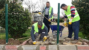 DULKADİROĞLU’NUN PARK VE BAHÇELERİ BAHARA HAZIRLANIYOR