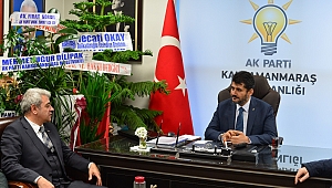 KMTSO YÖNETİMİ AK PARTİ İL BAŞKANI DEBGİCİ’Yİ ZİYARET ETTİ
