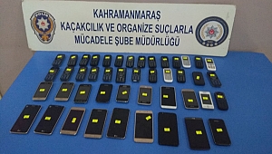 KOM ŞUBEDEN KAÇAK TELEFON OPERASYONU