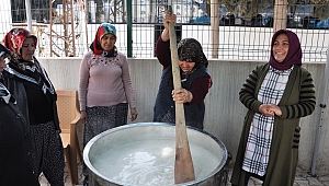 MEHMETÇİK İÇİN KAHRAMANMARAŞ’IN TARHANA ÇORBASINI HAZIRLADILAR 