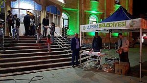 AFŞİN BELEDİYESİ’NDEN KANDİL MESAİSİ…