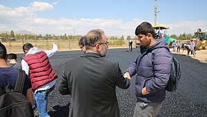 AFŞİN BELEDİYESİ SEZONUN İLK ASFALT ÇALIŞMASINA START VERDİ…