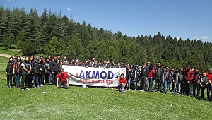 AKMOD GÖNÜLLÜLERİ KAMP YAPTI