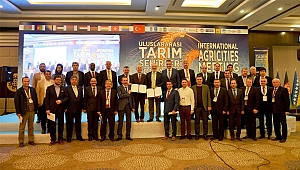 ALTINBAŞAK” TARIM ŞEHİRLERİ YARIŞMASI ÖDÜLLERİ VERİLİYOR 