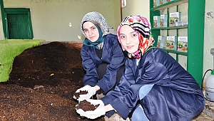 BİLEZİKLERİNİ SATIP, ORGANİK SOLUCAN GÜBRESİ ÜRETİMİNE BAŞLADILAR 