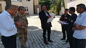 BÜYÜKŞEHİR ANIZ YANGINLARI İÇİN SAHADA