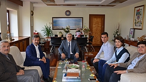 DİN GÖREVLİLERİNDEN REKTÖR PROF. DR. NİYAZİ CAN’A ‘HAYIRLI OLSUN’ ZİYARETİ
