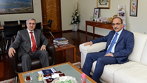 İL EMNİYET MÜDÜRÜ DOĞAN İNCİ, REKTÖR CAN’I ZİYARET ETTİ