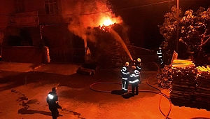 KAHRAMANMARAŞ’TA AHŞAP ATÖLYESİ KUNDAKLANDI 