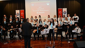 KSÜ GELENEKSEL TÜRK HALK MÜZİĞİ KOROSU İLK KONSERİNİ VERDİ